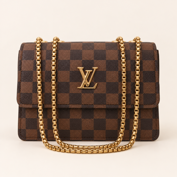 The Heritage Checkerboard Flap Hand Bag