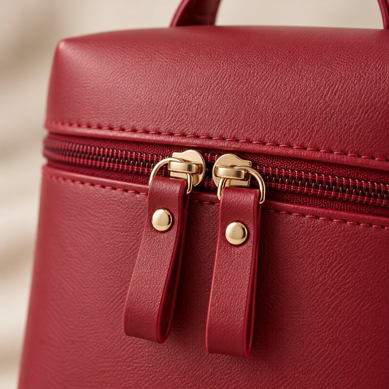 Red Mini Vanity Crossbody Bag – view 3